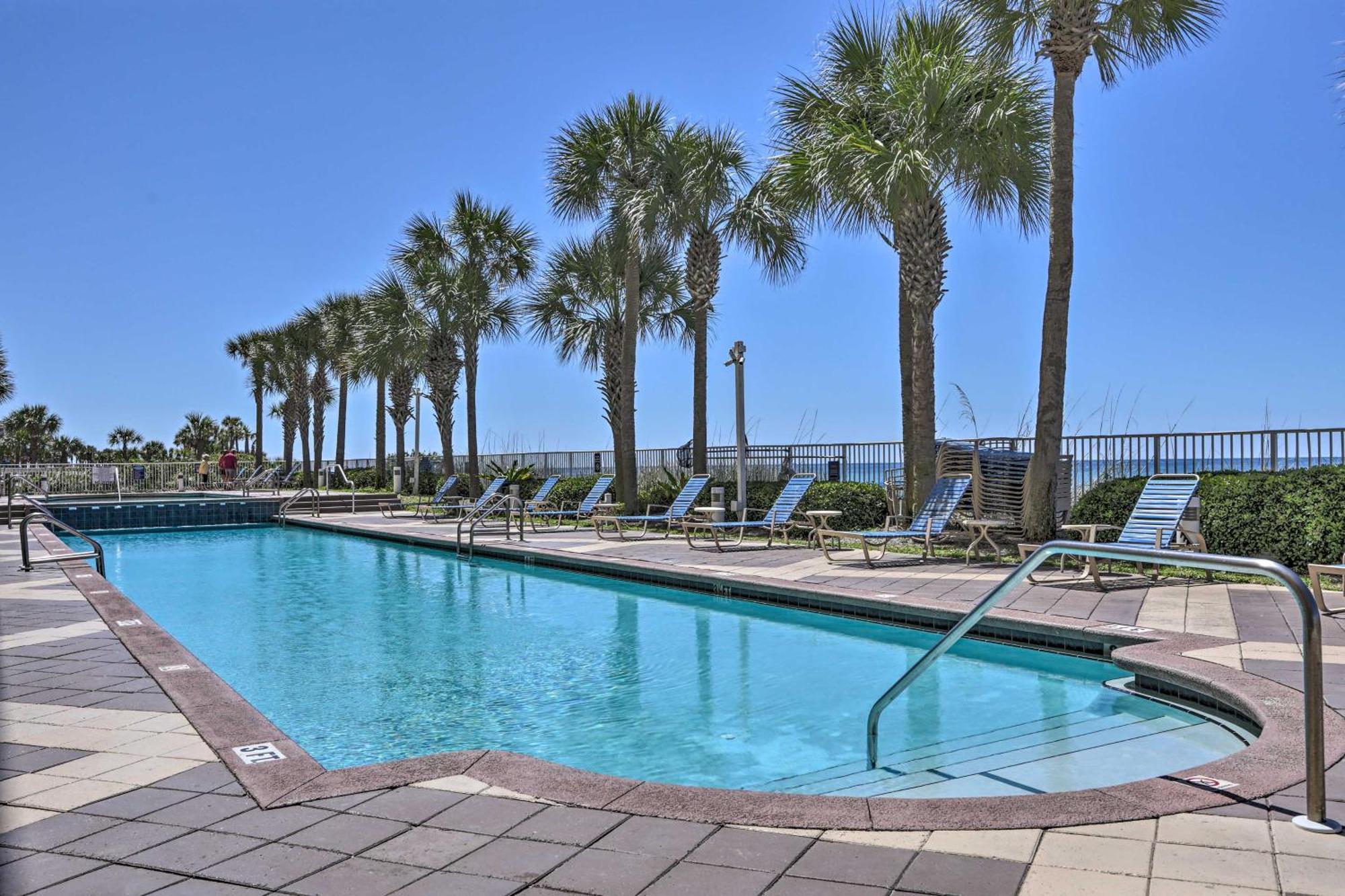 Oceanfront Pcb Condo With Gulf Views And Pool Access! Панама-Сіті-Біч Екстер'єр фото